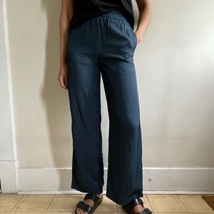 Filippa K satin wide leg pants
